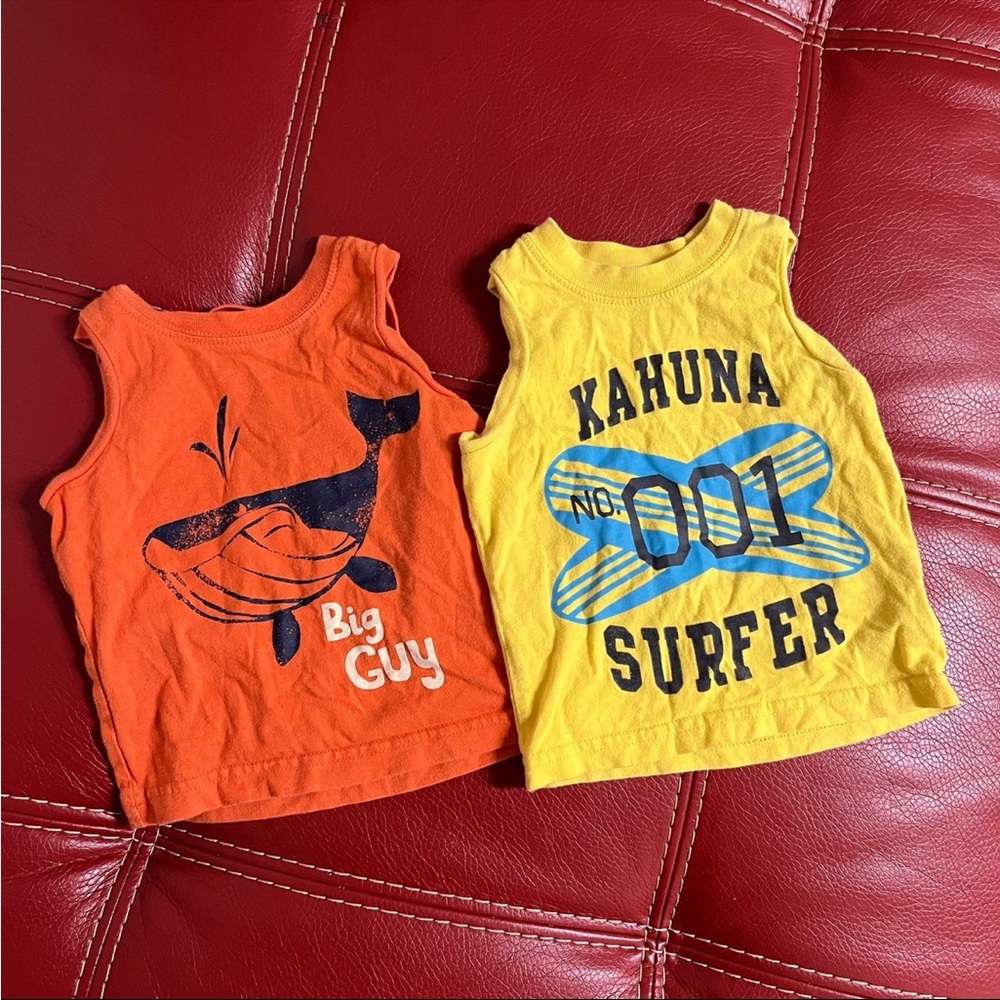 Carters baby boy tank tops